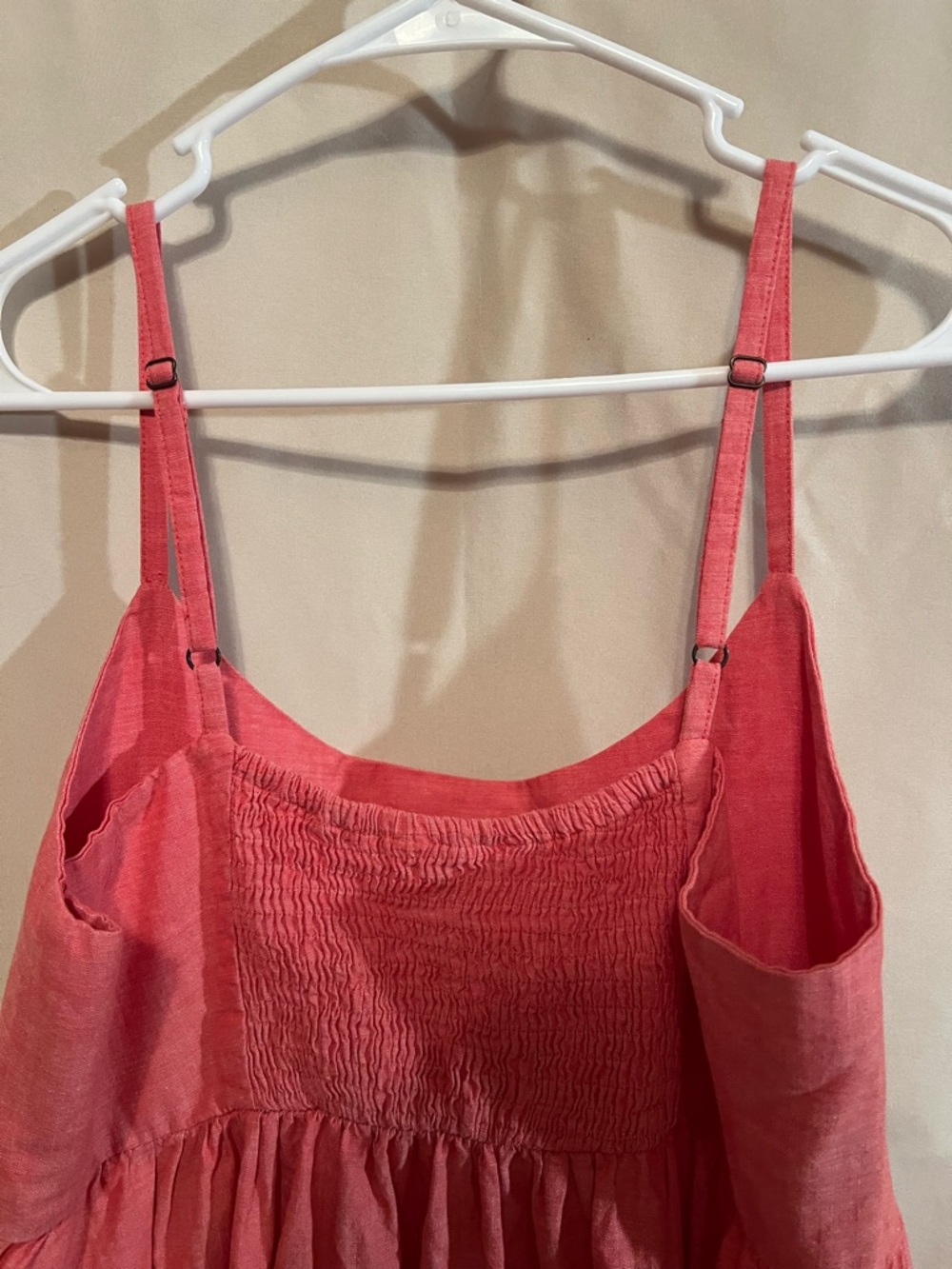Wrangler Retro Tiered Sleeveless Red Sundress Size M - Picture 10 of 10